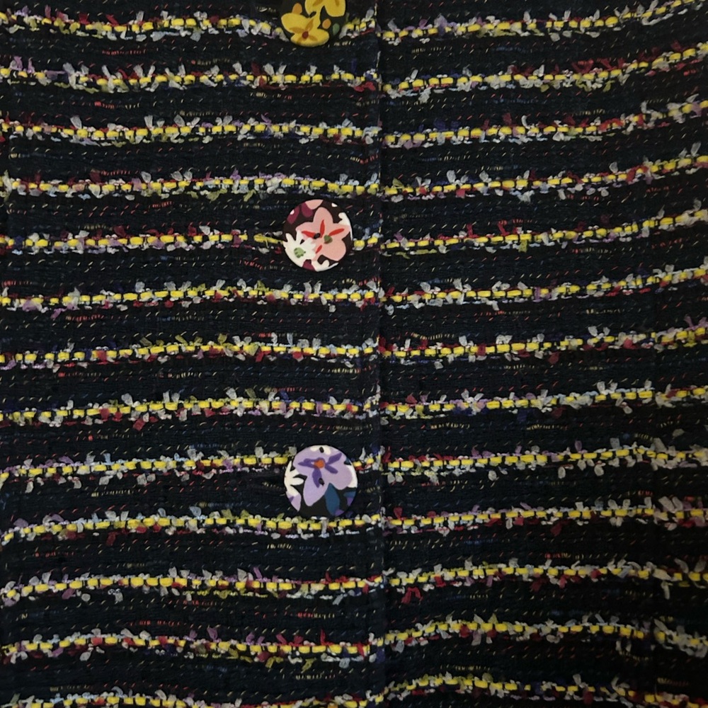 Cabi tweed coat with floral lining - Picture 5 of 14